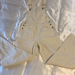Cream Overalls